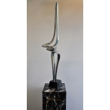 y14258 立體雕塑系列  抽象雕塑 - 亭亭玉立